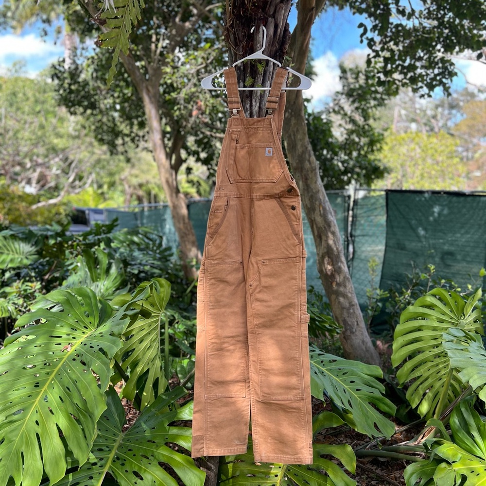 Carhartt Brown Overalls/Coveralls/Bibs